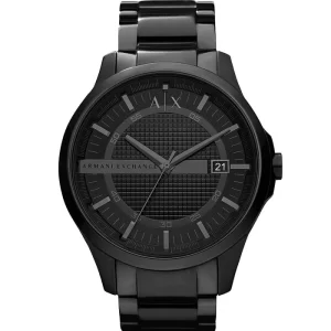 Armani Exchange AX2104 Hampton Black Stainless Steel Men's Watch