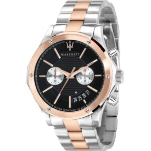 MASERATI R8873627004 Circuito Chronograph Black Dial 2-tones Men's watch